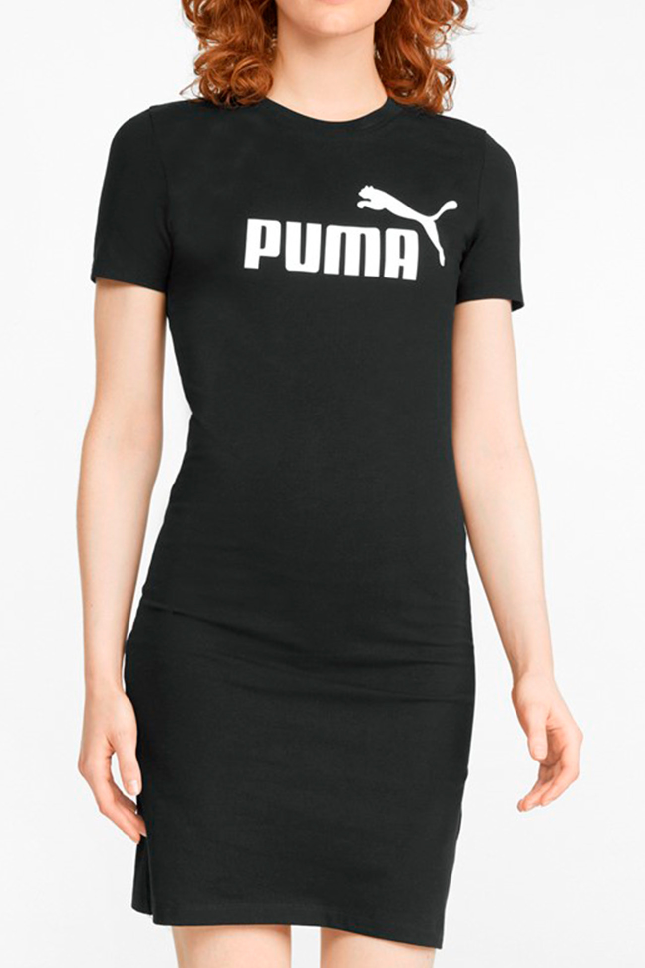 Платье женское Puma Ess Slim Tee Dress черное 84834901 изображение 2