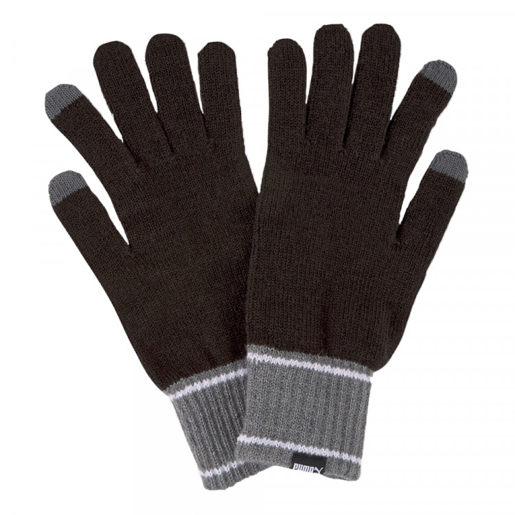 Перчатки   Puma Knit Gloves черные 04177201 изображение 1