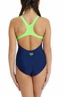 Купальник для девочек Arena Girl's Swimsuit Swim Pro Back синий 005332-760 изображение 4