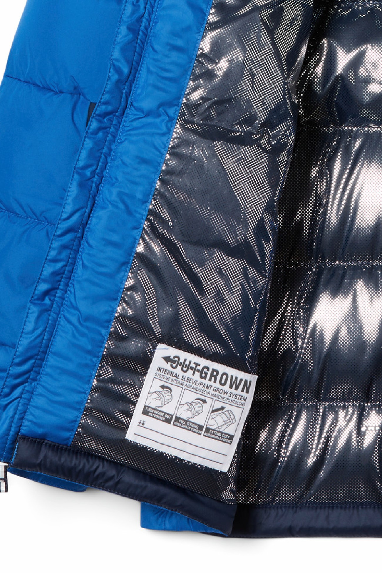 Куртка детская Columbia Pike Lake™ II Hooded Jacket синяя 2050351-432 изображение 2