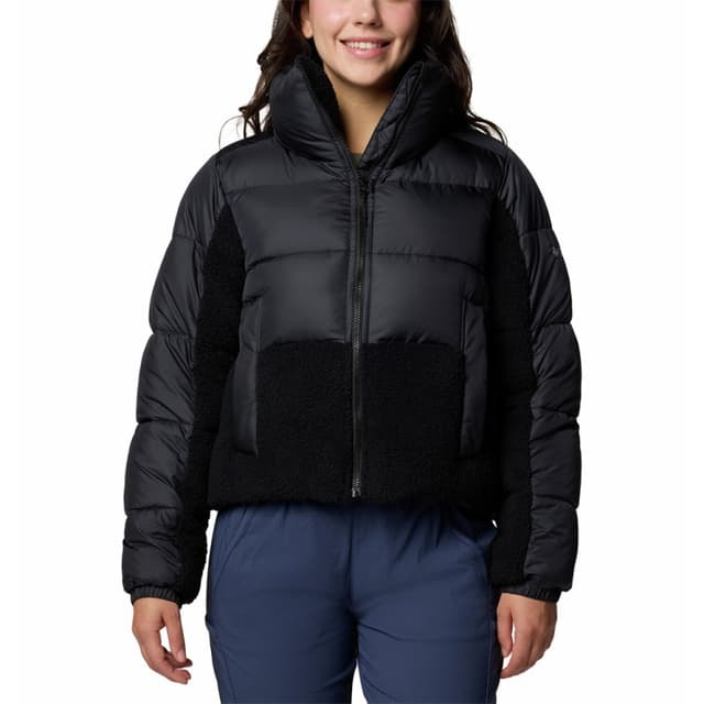 Куртка женская Columbia Leadbetter Point II Sherpa Hybrid сиреневая 2085601-010