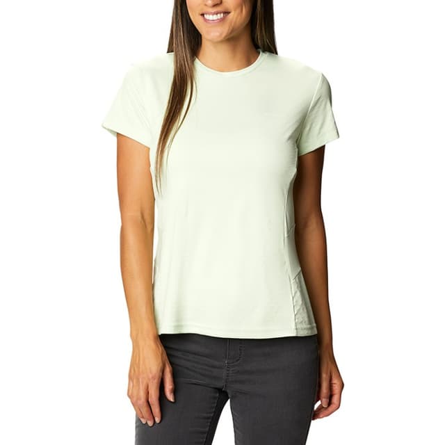 Футболка жіноча Columbia  W Zero Ice Cirro-Cool™ SS Shirt  зелена 1933821-313