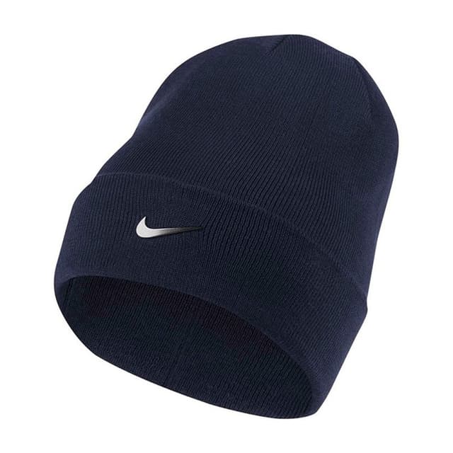 Шапка Nike U Nsw Beanie Cuffed Swoosh синя CW6324-451 