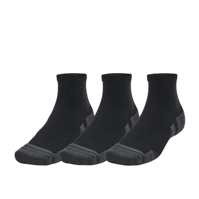 Носки  Under Armour UA Performance Tech 3pk Qtr черные 1379510-001