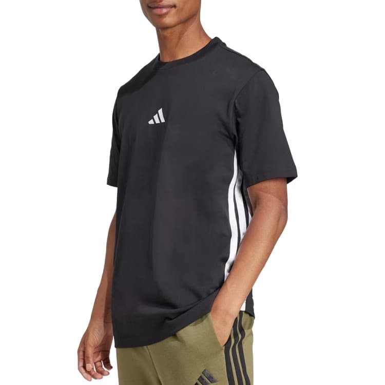 Футболка чоловіча Adidas M 3S SJ T чорна JD1906