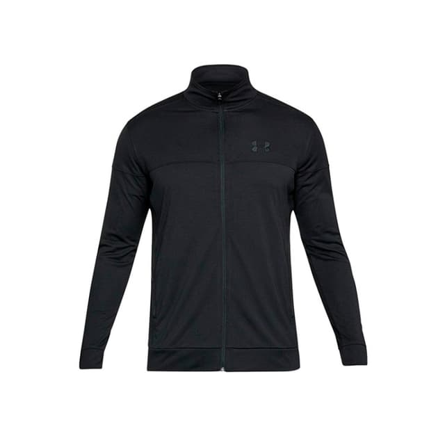 Толстовка мужская Under Armour Ua Sportstyle Pique Trck Jkt черная 1313204-001