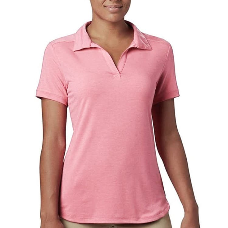 Футболка-поло женская Columbia Essential Elements ™ Polo розовая 1885581-699