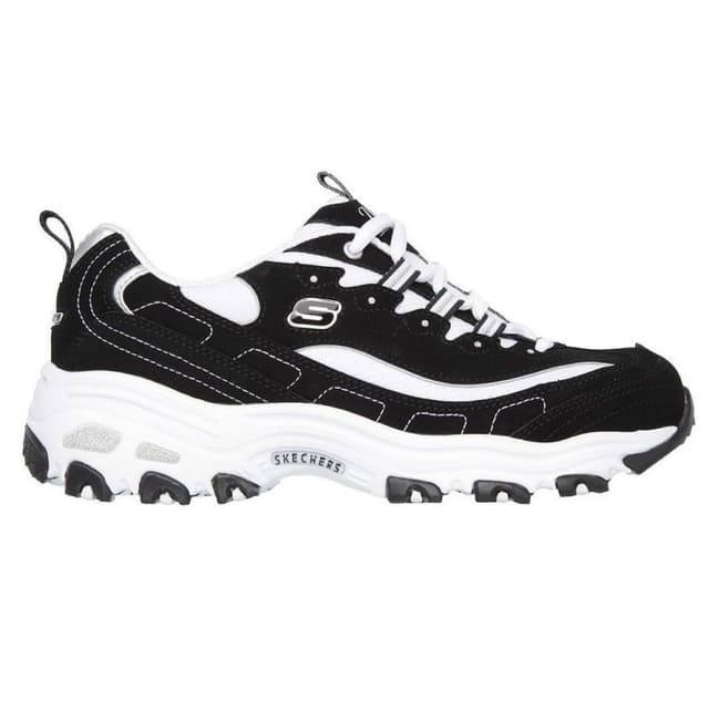 Кроссовки женские Skechers D'lites Biggest Fan черные 11930 BKW