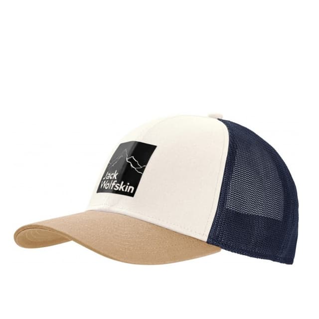 Бейсболка унісекс Jack Wolfskin BRAND CAP бежева 1911241-5152