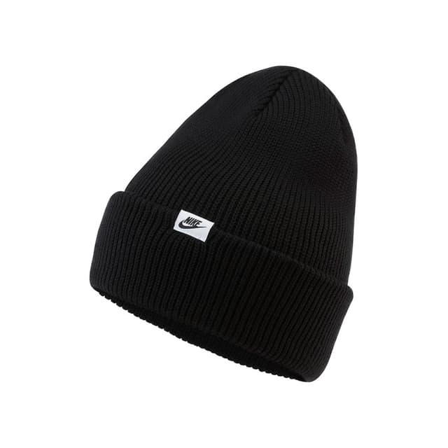 Шапка Nike U Nsw Beanie Cuffed Futura чорна DJ6223-010 