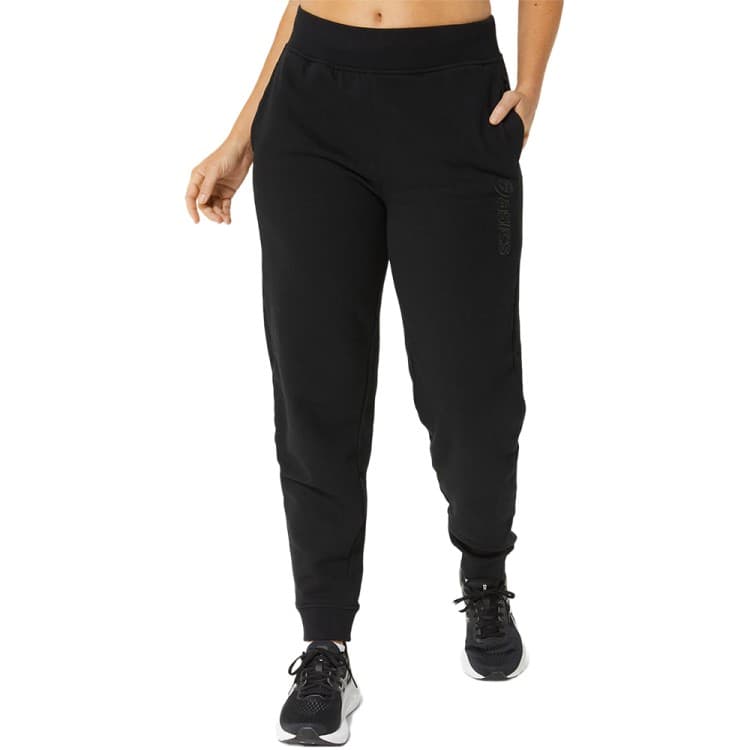 Штани жіночі Asics LOGO SWEATPANT чорні 2032C844-002