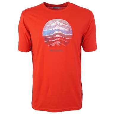 Футболка мужская Columbia CSC Mountain Sunset™ Tee красная 1659621-696
