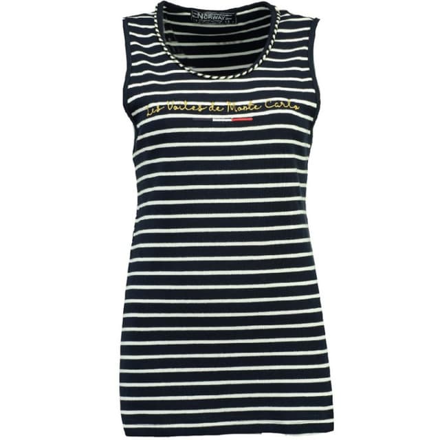 Майка женская Geographical Norway синяя SQ622F-450