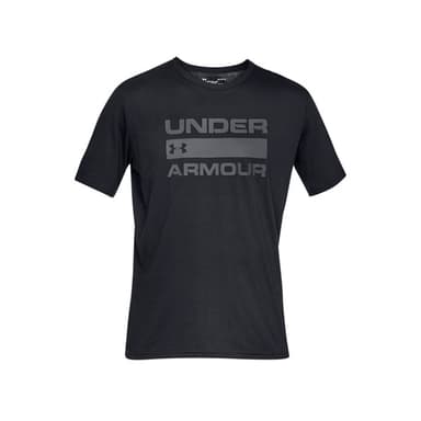 Футболка мужская Under Armour Ua Team Issue Wordmark Ss черная 1329582-001
