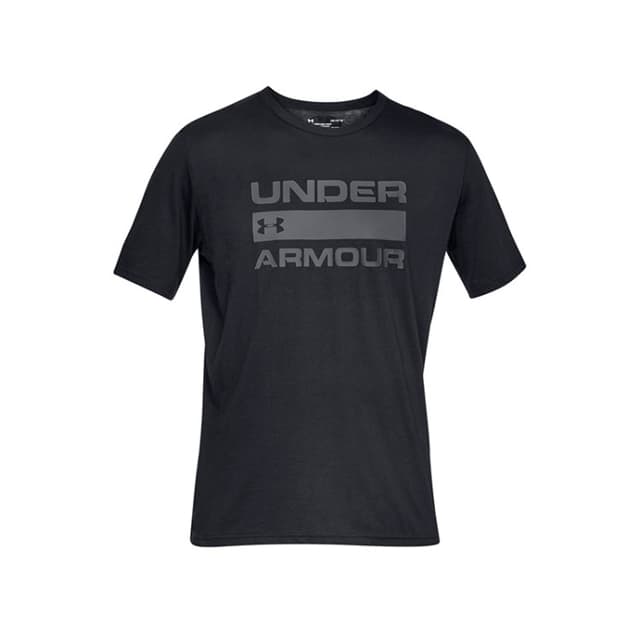 Футболка чоловіча Under Armour Ua Team Issue Wordmark Ss чорна 1329582-001