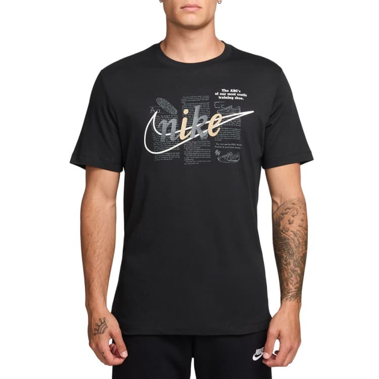 Футболка чоловіча Nike U NSW TEE STD CELEBRATE BRND чорна IH1141-010