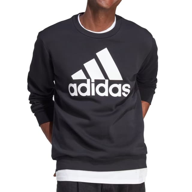 Толстовка мужская Adidas M BL FL SWT черная IB3995