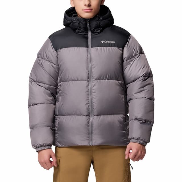 Куртка мужская Columbia Puffect™ II Hooded Jacket темно-серая 2086851-023