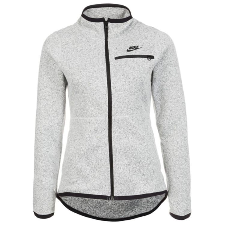 Толстовка женская Nike W NSW JKT FZ SUMMIT серая 914396-063
