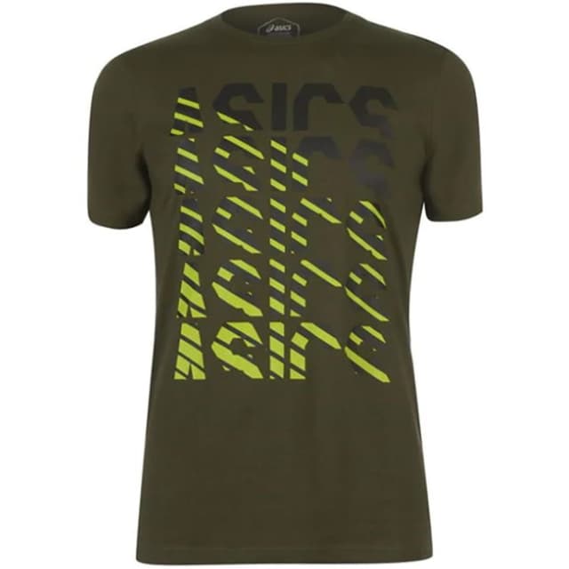 Футболка мужская Asics GPX ASICS FADE TEE S хаки 2031B046-300
