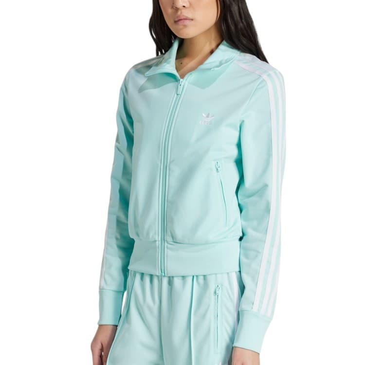 Толстовка жіноча Adidas FIREBIRD  TT блакитна JC8266