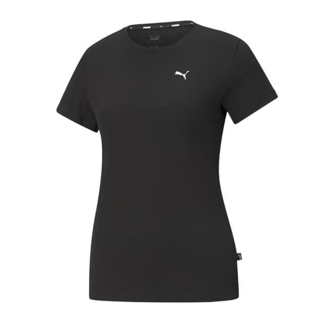 Футболка женская Puma ESS Small Logo Tee черная 58677651