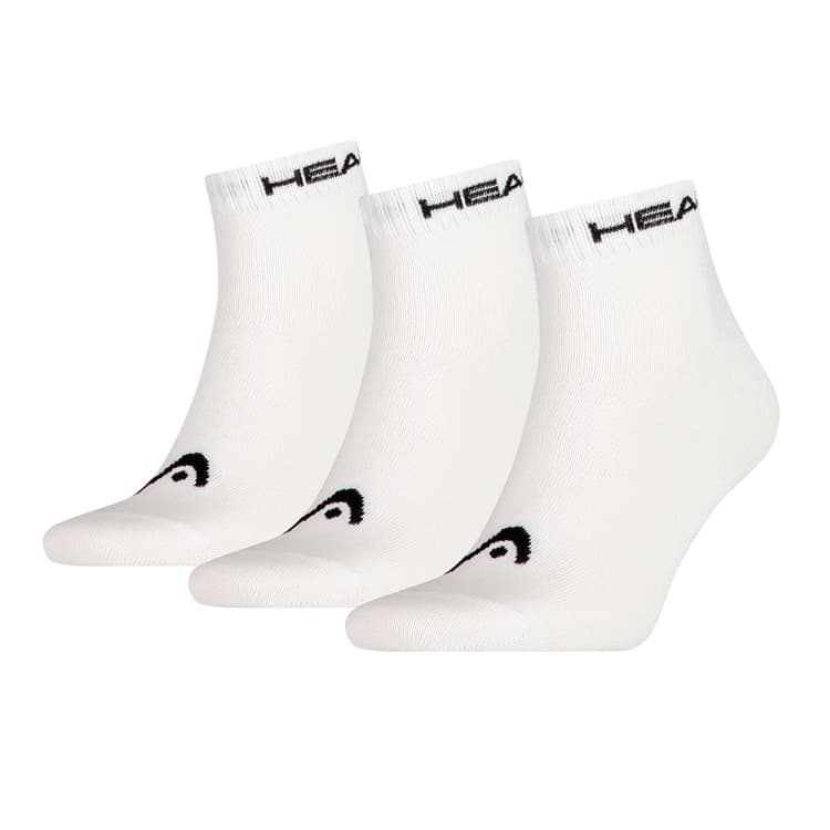 Носки HEAD QUARTER 3P UNISEX білі 761011001300