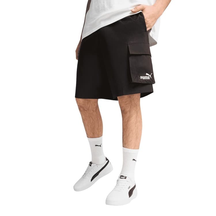 Шорти чоловічі Puma ESS Woven Cargo Shorts чорні 68266401
