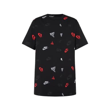 Футболка чоловіча Nike M NSW TEE 12MO AOP SP25 чорна HJ0561-010