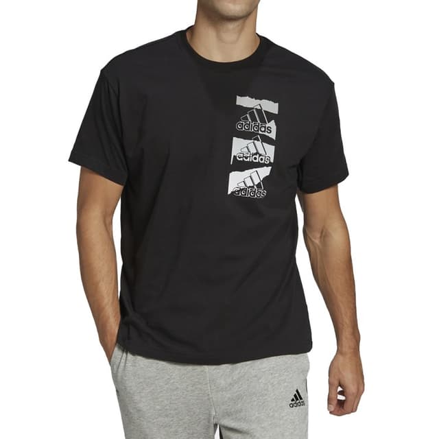 Футболка мужская Adidas M Bl Q2 T черная HE4314