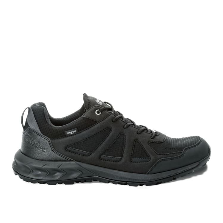 Полуботинки мужские Jack Wolfskin WOODLAND 2 TEXAPORE LOW M черные 4051271-6000