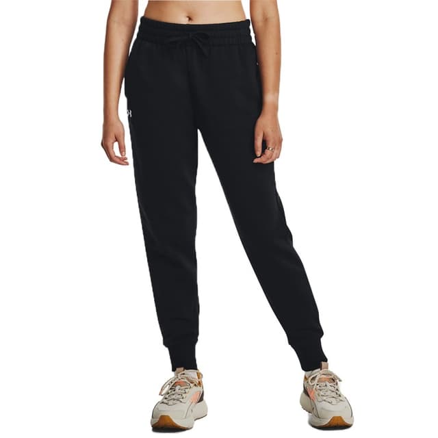 Штани жіночі Under Armour UA Rival Fleece Jogger чорні 1379438-001