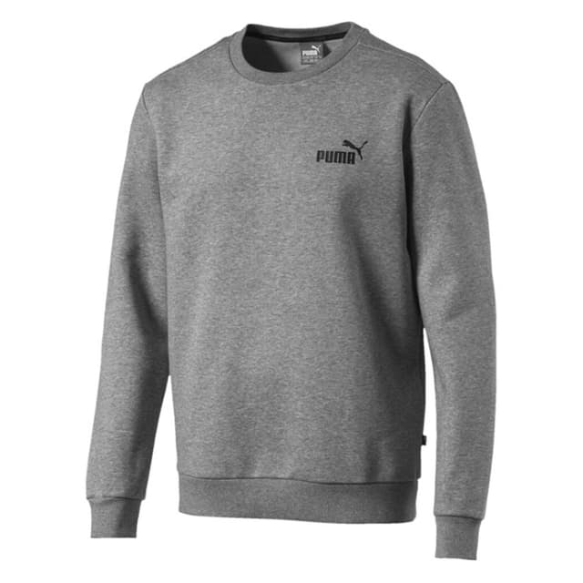 Толстовка чоловіча Puma Essentials Fleece Crew Sweat сіра 85174803