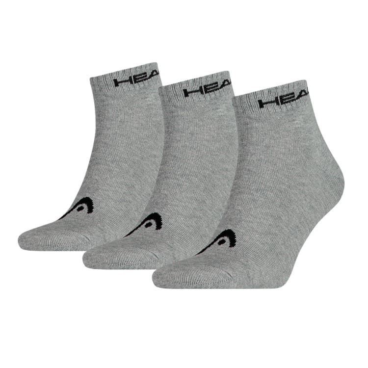 Носки HEAD QUARTER 3P UNISEX сірі 761011001400
