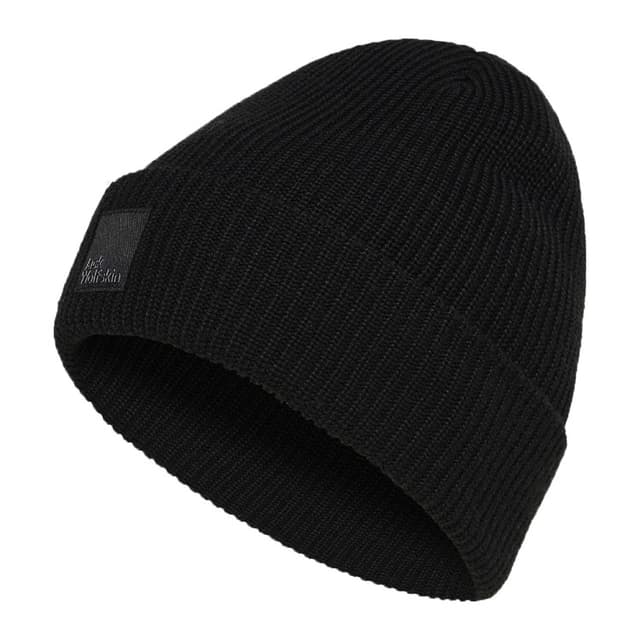Шапка Jack Wolfskin WANDEREST BEANIE чорна A61997-6502