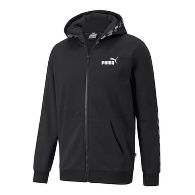 Толстовка мужская Puma Puma Power Fz Hoodie черная 58939601
