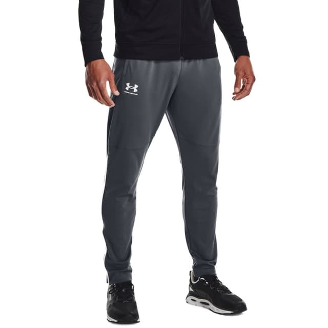 Чоловічі штани Under Armour Ua Pique Track Pant сірі 1366203-012