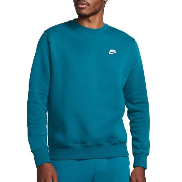 Толстовка чоловіча Nike M NSW CLUB CRW BB бірюзова BV2662-381
