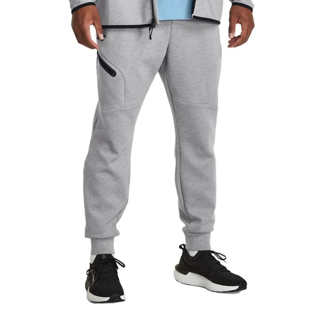 Брюки мужские Under Armour UA Unstoppable Flc Joggers серые 1379808-011