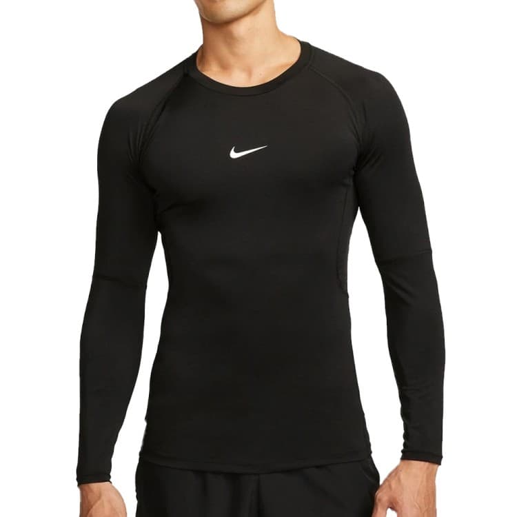 Футболка чоловіча Nike M NP DF TIGHT TOP LS чорна FB7919-010