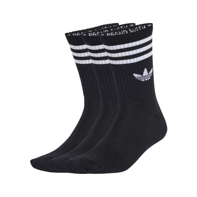 Носки Adidas 3S CREW S 3P черные JV7402