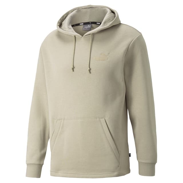 Толстовка мужская Puma Ess+ Hoodie Fl бежевая 84595342