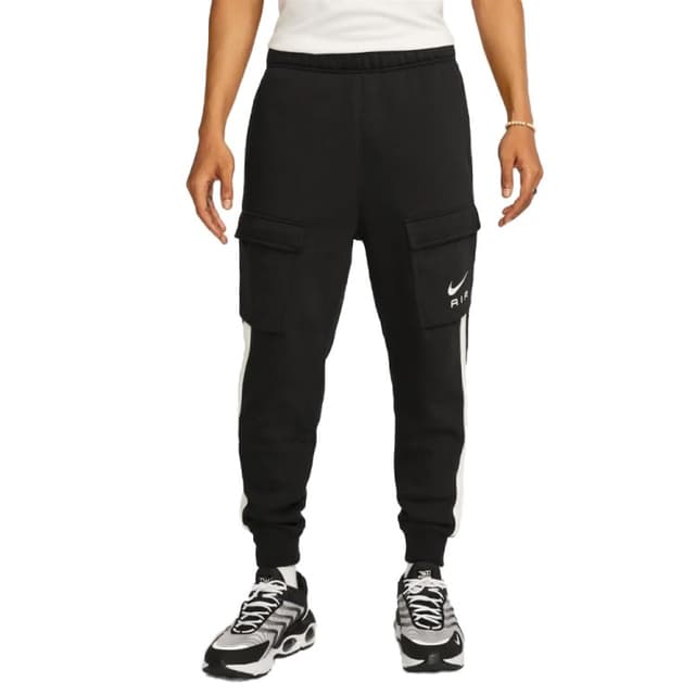 Брюки мужские Nike M NSW SW AIR CARGO PANT FLC BB черные FN7693-010