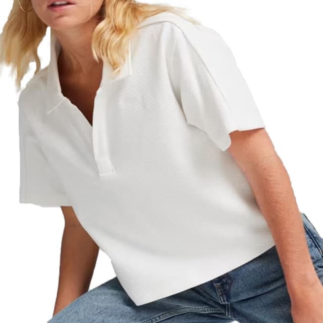 Футболка женская Puma HER Polo белая 67788402
