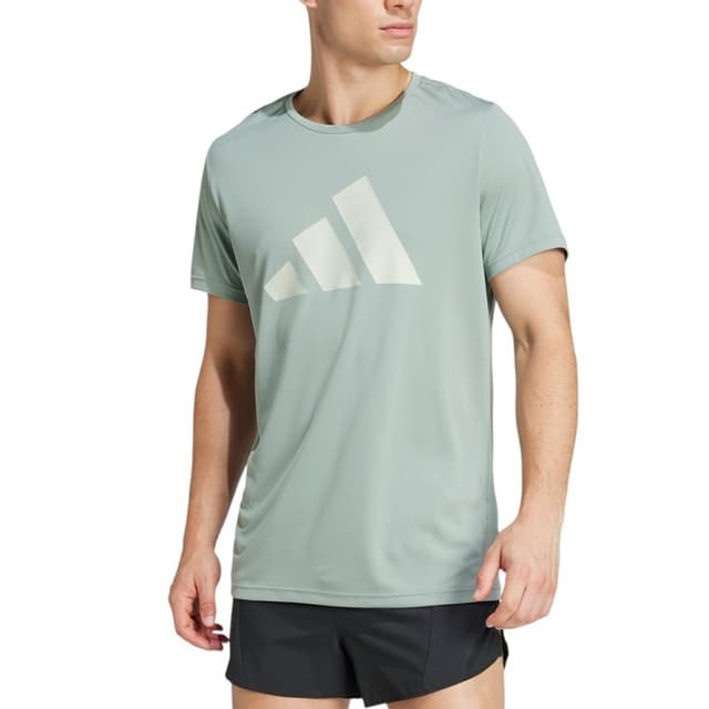 Футболка чоловіча Adidas RUN IT TEE зелена JD2324