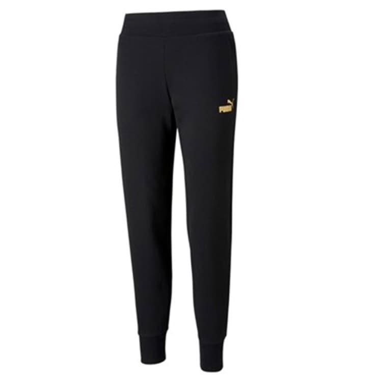 Штани жіночі ESS+ Metallic Pants FL cl Puma чорні 84613901 