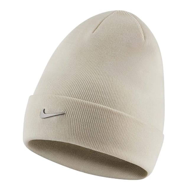 Шапка Nike U Nsw Beanie Cuffed Swoosh бежева CW6324-072 