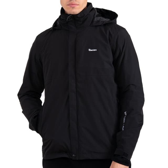 Куртка мужская 3 в 1 Radder Armstrong черная 122132-010