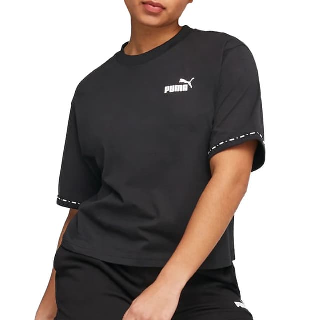 Футболка жіноча Puma PUMA POWER Tape Tee чорна 67362601