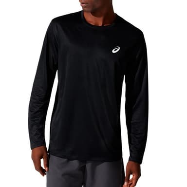 Футболка мужская Asics CORE LS TOP черная 2011C340-001